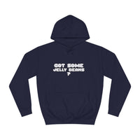 Roger Clark - Got some jelly beans front/Unisex College Hoodie - GtvStore