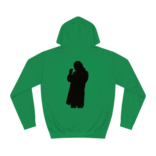 Roger Clark - Outlaws black silhouette/Unisex College Hoodie - GtvStore
