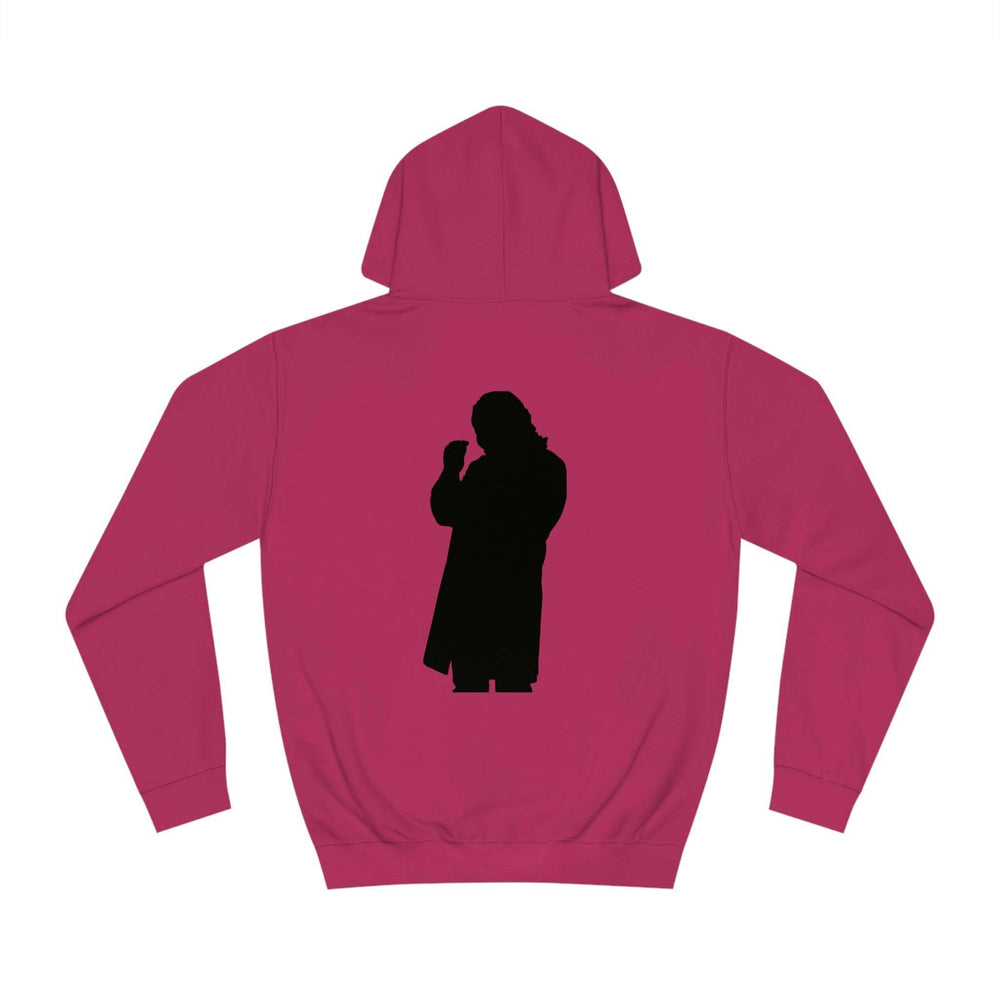 Roger Clark - Outlaws black silhouette/Unisex College Hoodie - GtvStore