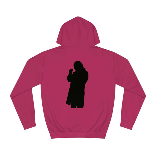 Roger Clark - Outlaws black silhouette/Unisex College Hoodie - GtvStore