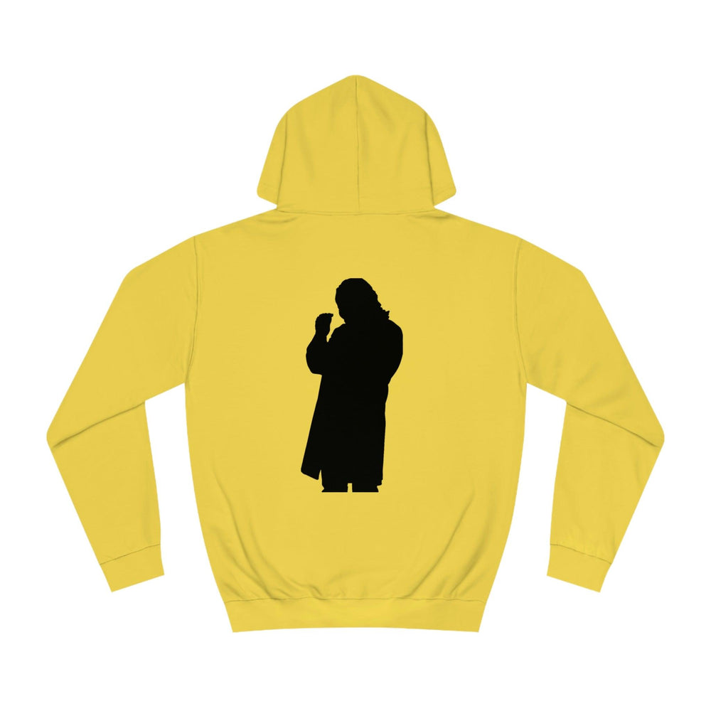 Roger Clark - Outlaws black silhouette/Unisex College Hoodie - GtvStore