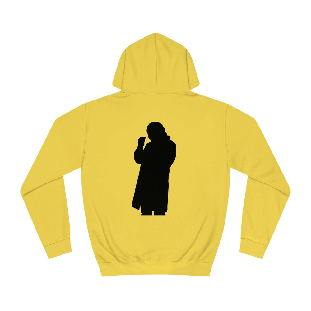 Roger Clark - Outlaws black silhouette/Unisex College Hoodie - GtvStore