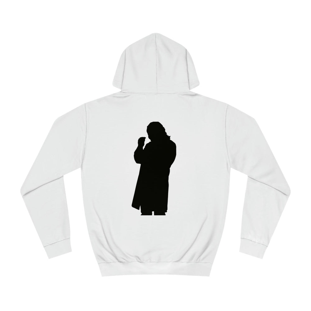 Roger Clark - Outlaws black silhouette/Unisex College Hoodie - GtvStore