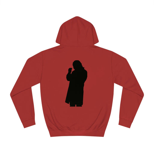 Roger Clark - Outlaws black silhouette/Unisex College Hoodie - GtvStore