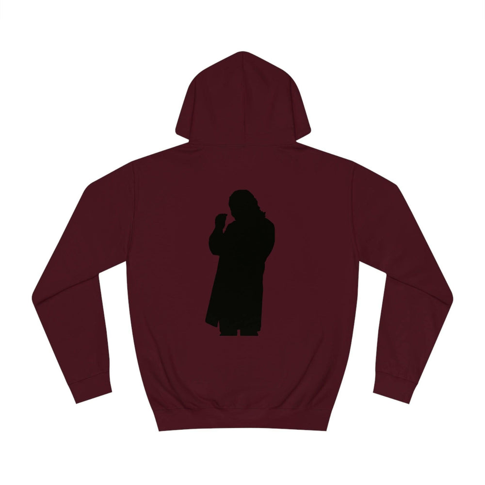 Roger Clark - Outlaws black silhouette/Unisex College Hoodie - GtvStore