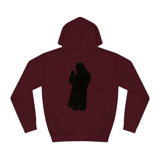 Roger Clark - Outlaws black silhouette/Unisex College Hoodie - GtvStore