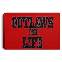 Roger Clark- Outlaws/ Landscape Canvas .75in Frame - GtvStore