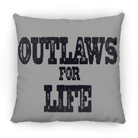Roger Clark- Outlaws/ Large Square Pillow AUTOGRAPHED - GtvStore