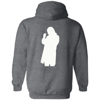 Roger Clark- Outlaws white Pullover Hoodie AUTOGRAPHED - GtvStore
