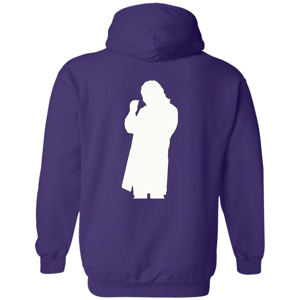 Roger Clark- Outlaws white Pullover Hoodie AUTOGRAPHED - GtvStore