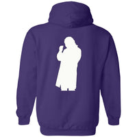 Roger Clark- Outlaws white Pullover Hoodie AUTOGRAPHED - GtvStore
