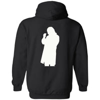 Roger Clark- Outlaws white Pullover Hoodie AUTOGRAPHED - GtvStore