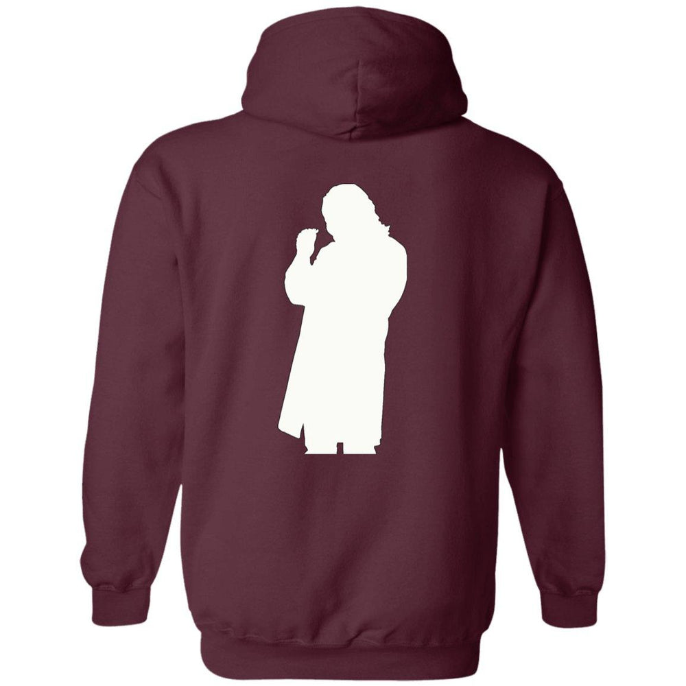 Roger Clark- Outlaws white Pullover Hoodie AUTOGRAPHED - GtvStore