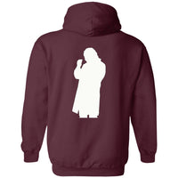 Roger Clark- Outlaws white Pullover Hoodie AUTOGRAPHED - GtvStore
