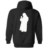 Roger Clark- Outlaws white Pullover Hoodie AUTOGRAPHED - GtvStore