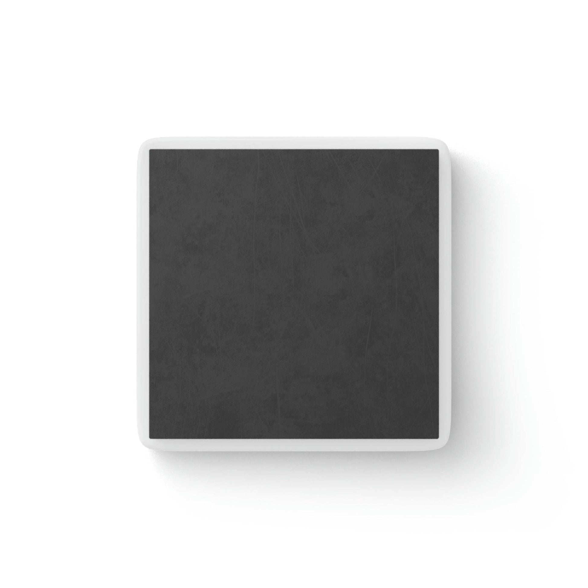 Roger Clark- Outlaws white/Porcelain Magnet, Square - GtvStore