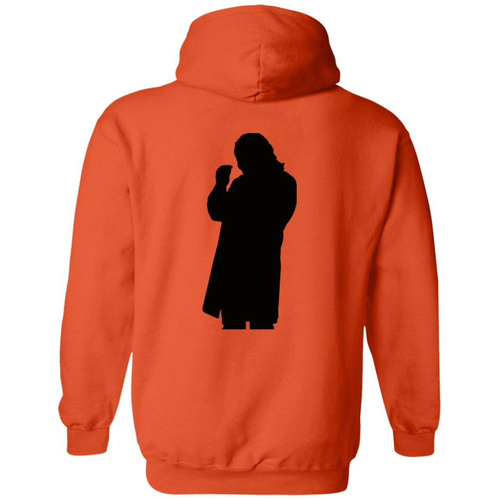 Roger Clark- Peachy black silhouette/ Pullover Hoodie AUTOGRAPHED - GtvStore