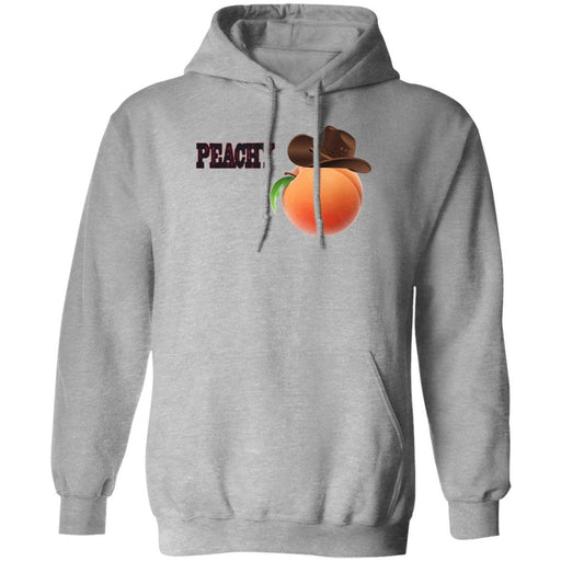 Roger Clark- Peachy black silhouette/ Pullover Hoodie AUTOGRAPHED - GtvStore