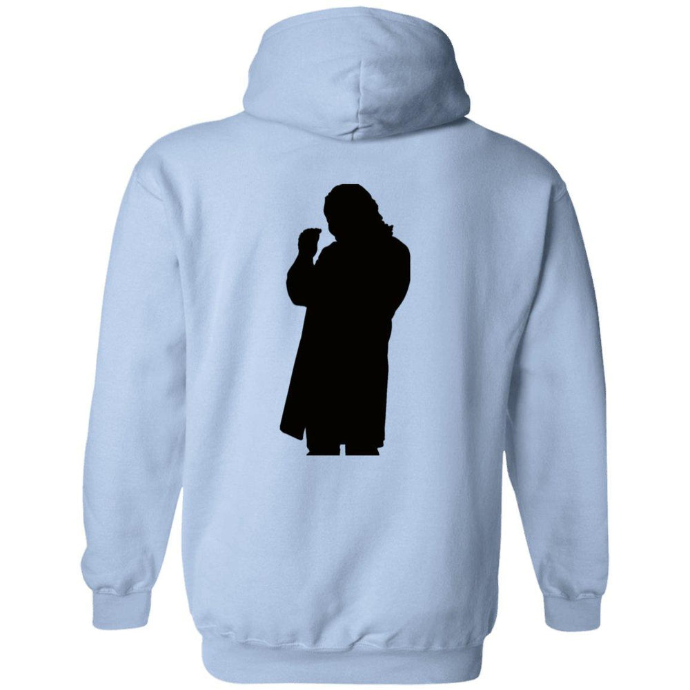 Roger Clark- Peachy black silhouette/ Pullover Hoodie AUTOGRAPHED - GtvStore