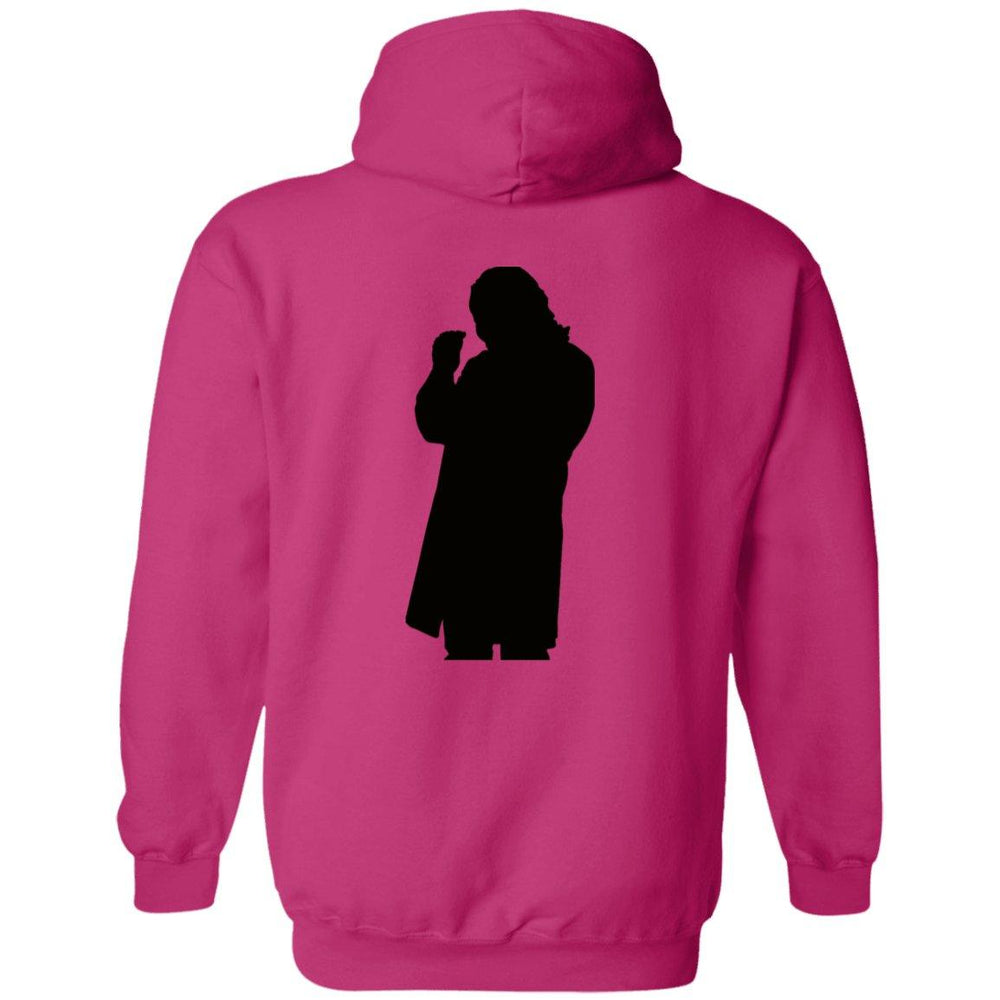 Roger Clark- Peachy black silhouette/ Pullover Hoodie AUTOGRAPHED - GtvStore
