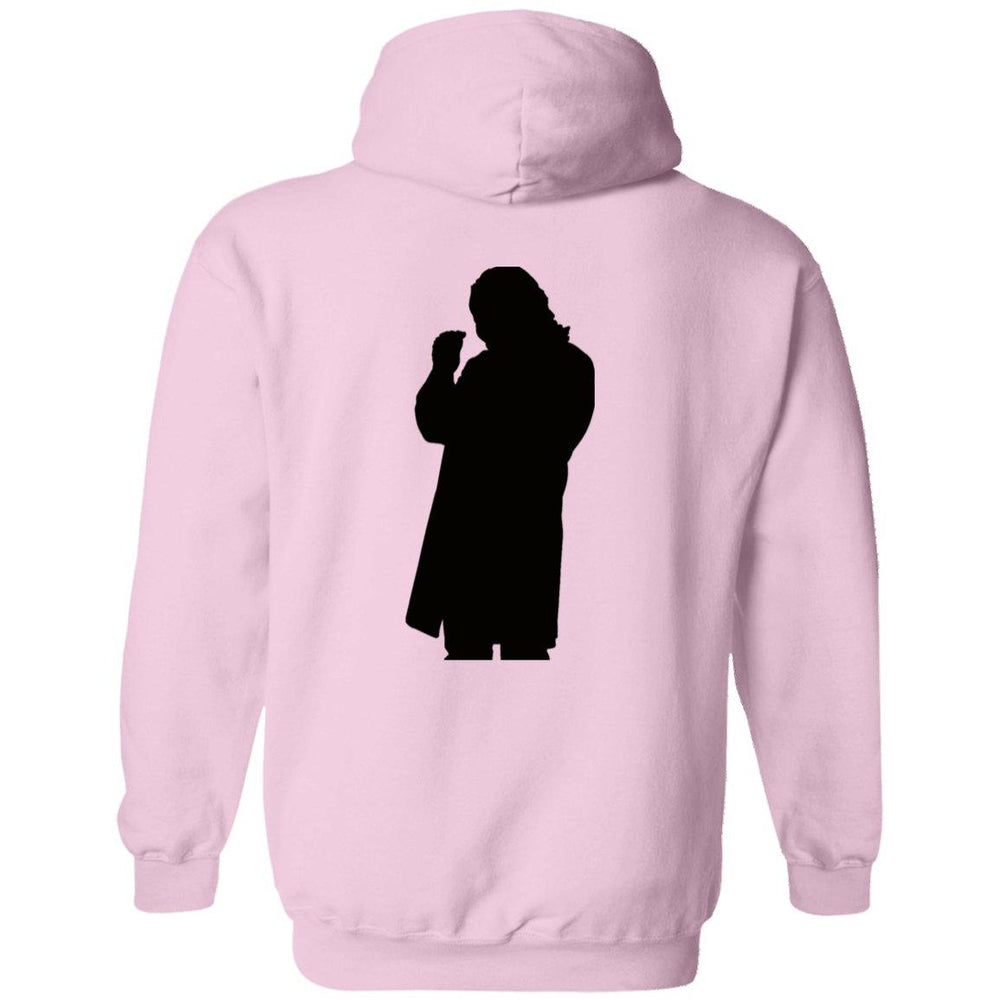 Roger Clark- Peachy black silhouette/ Pullover Hoodie AUTOGRAPHED - GtvStore
