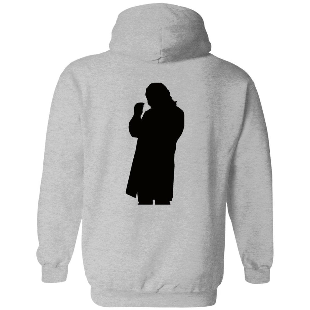 Roger Clark- Peachy black silhouette/ Pullover Hoodie AUTOGRAPHED - GtvStore