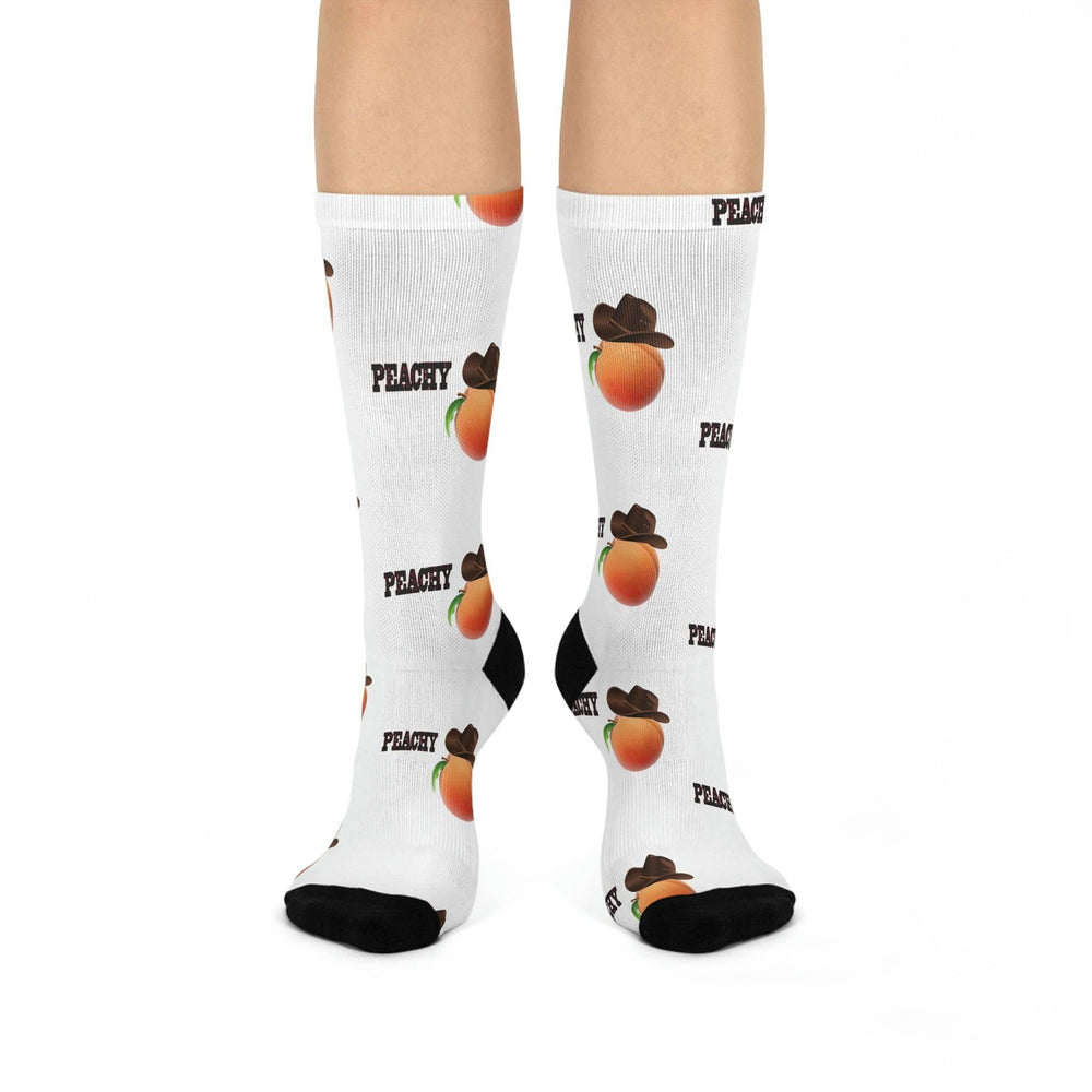 Roger Clark- Peachy/ Cushioned Crew Socks - GtvStore