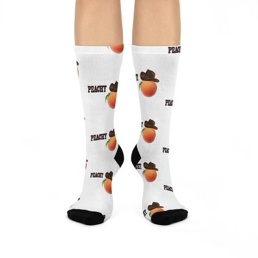 Roger Clark- Peachy/ Cushioned Crew Socks - GtvStore