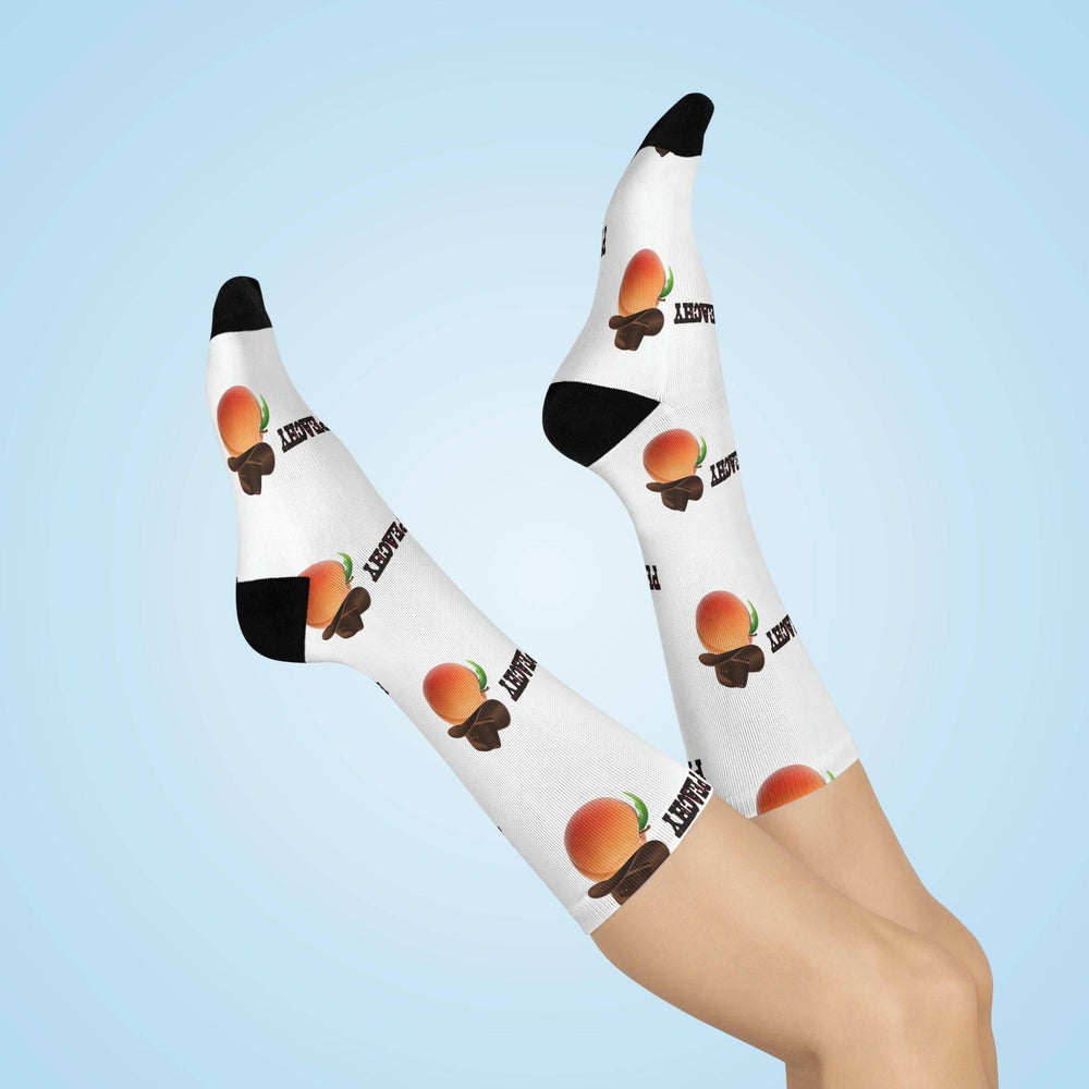 Roger Clark- Peachy/ Cushioned Crew Socks - GtvStore