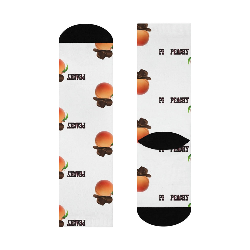 Roger Clark- Peachy/ Cushioned Crew Socks - GtvStore