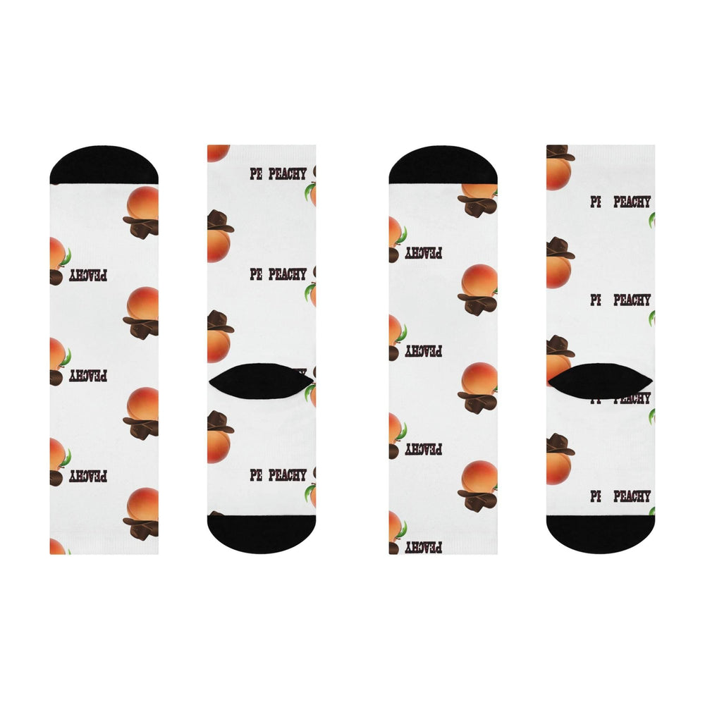 Roger Clark- Peachy/ Cushioned Crew Socks - GtvStore