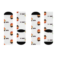 Roger Clark- Peachy/ Cushioned Crew Socks - GtvStore