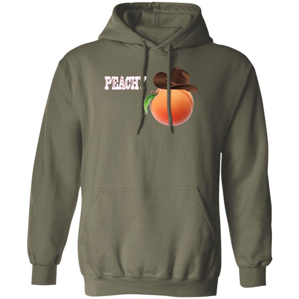 Roger Clark- Peachy white silhouette/ Pullover Hoodie AUTOGRAPHED - GtvStore