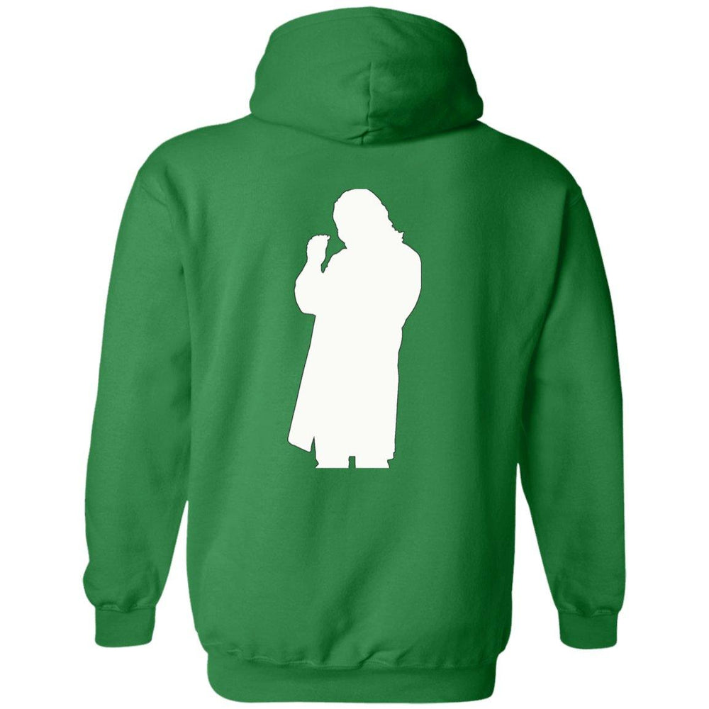 Roger Clark- Peachy white silhouette/ Pullover Hoodie AUTOGRAPHED - GtvStore