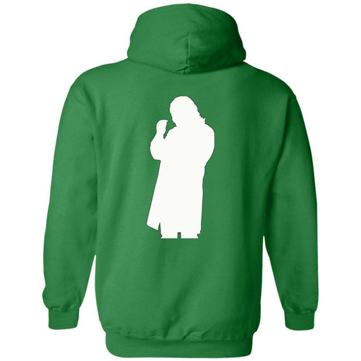 Roger Clark- Peachy white silhouette/ Pullover Hoodie AUTOGRAPHED - GtvStore