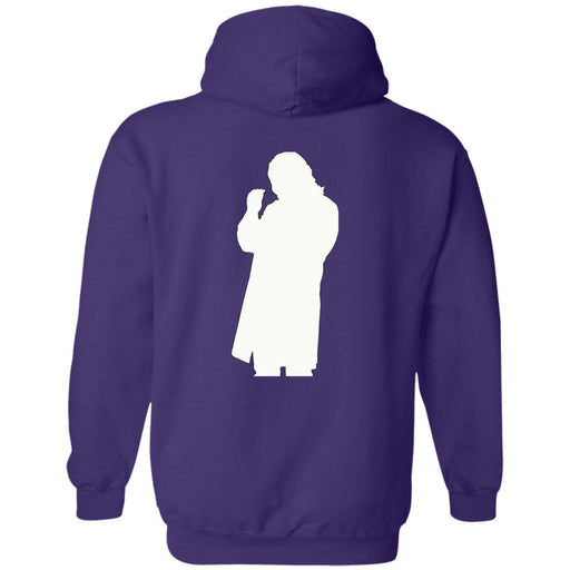 Roger Clark- Peachy white silhouette/ Pullover Hoodie AUTOGRAPHED - GtvStore