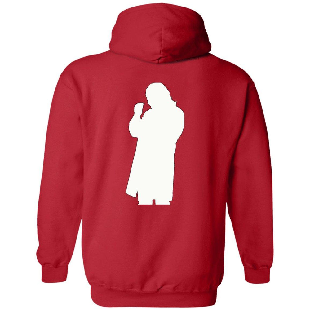 Roger Clark- Peachy white silhouette/ Pullover Hoodie AUTOGRAPHED - GtvStore
