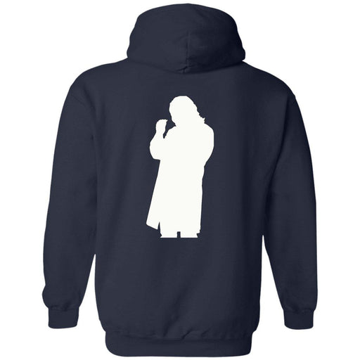 Roger Clark- Peachy white silhouette/ Pullover Hoodie AUTOGRAPHED - GtvStore