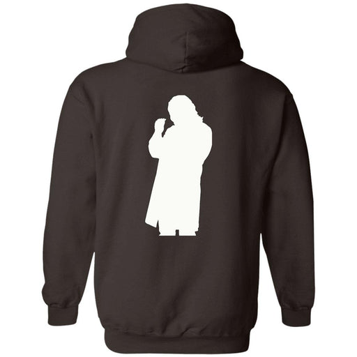 Roger Clark- Peachy white silhouette/ Pullover Hoodie AUTOGRAPHED - GtvStore