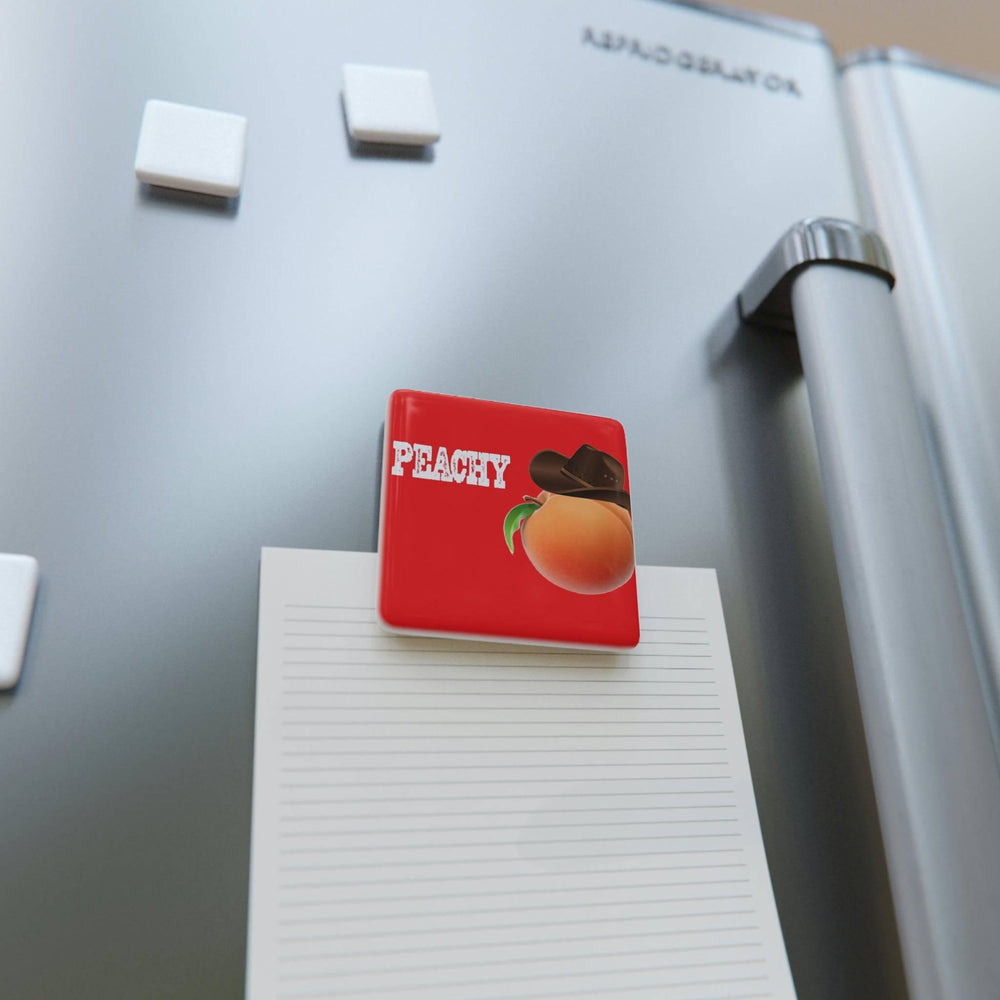 Roger Clark- Peachy/Porcelain Magnet, Square - GtvStore