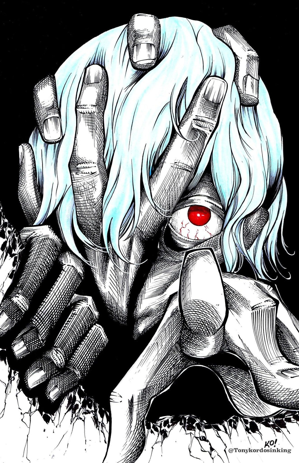 Shigaraki- Black & White Print - GtvStore